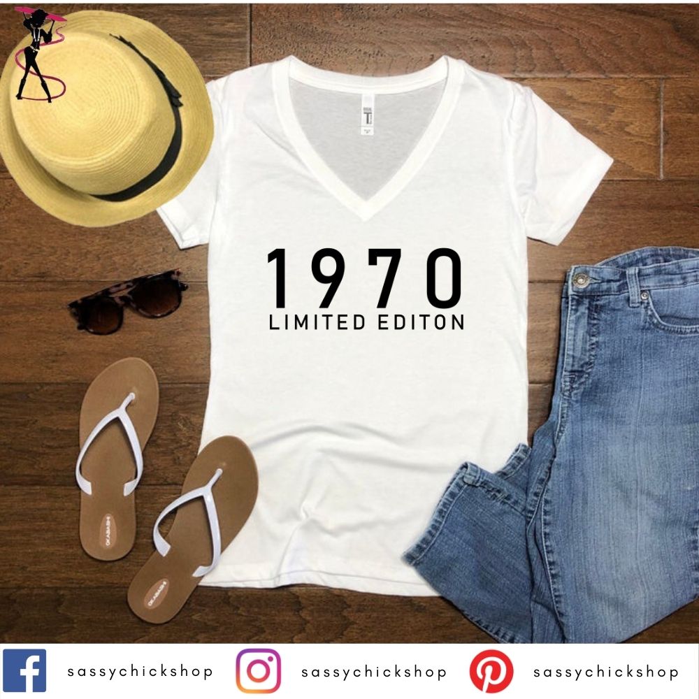1970 Limited Edition V-Neck - Shop Sassy Chick