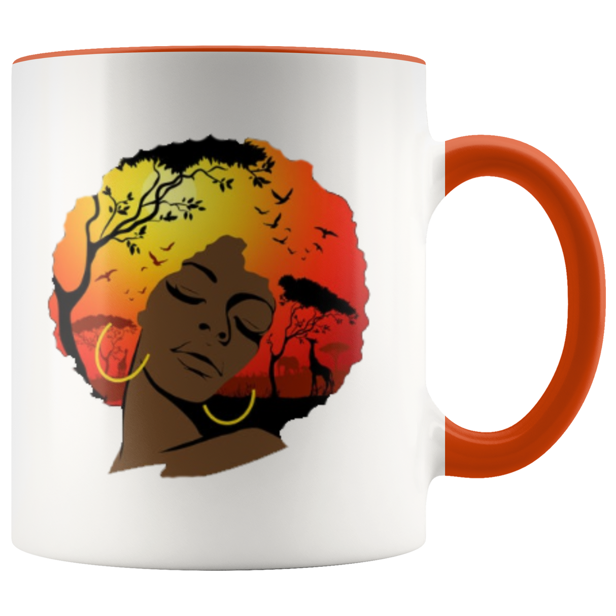Afro Lady Mugs - Shop Sassy Chick