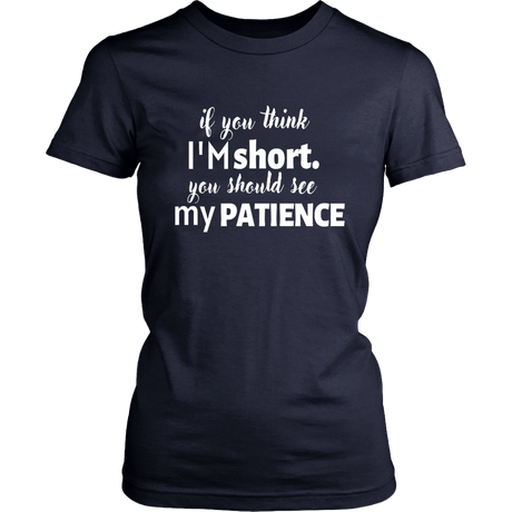 I'm short