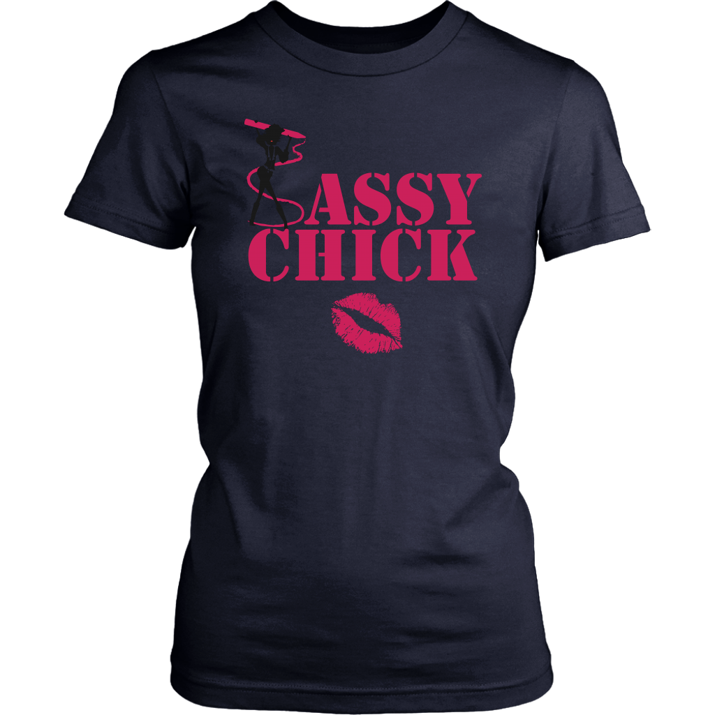 Sassy with Kiss T-Shirt - Shop Sassy Chick