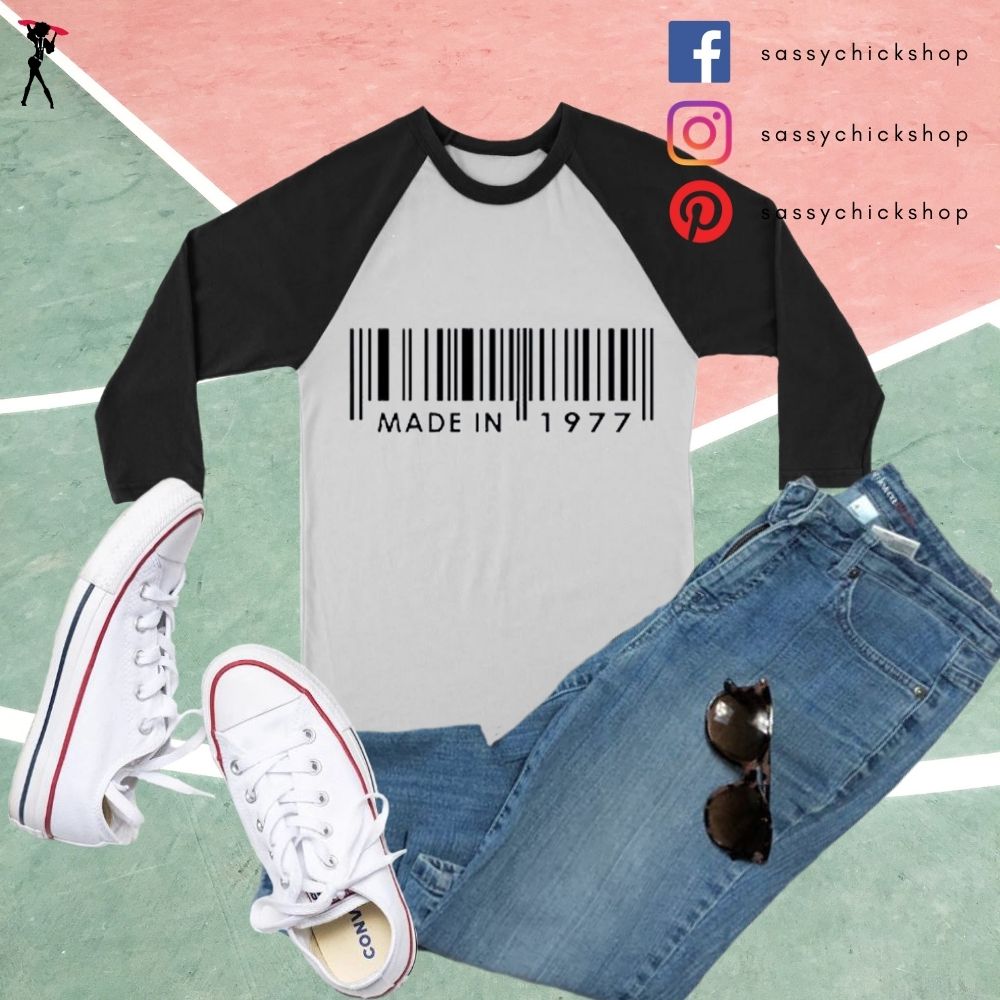Made In 1977 Long Sleeves - Shop Sassy Chick