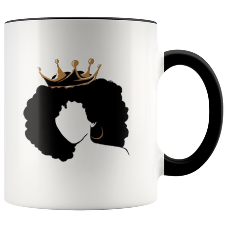 Lady Queen Afro Coffee Mug - Shop Sassy Chick