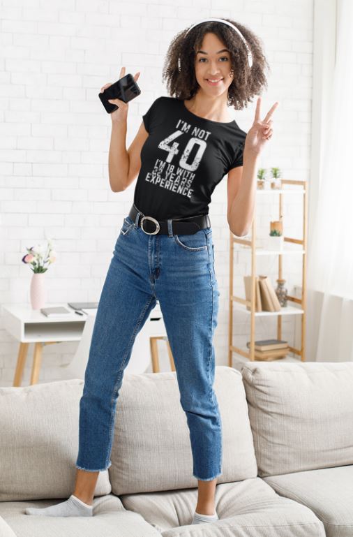I'm Not 40 T-Shirt - Shop Sassy Chick