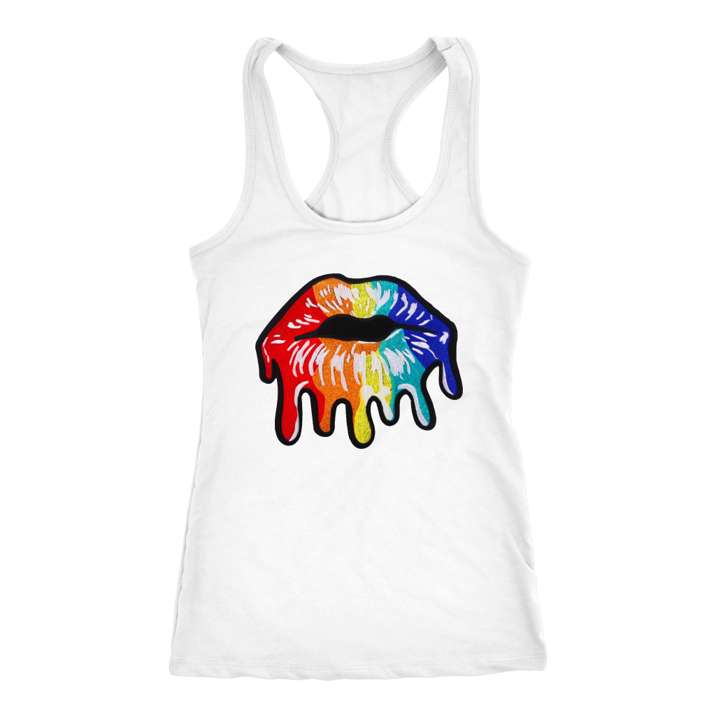 RNBW Lips Tank - Shop Sassy Chick