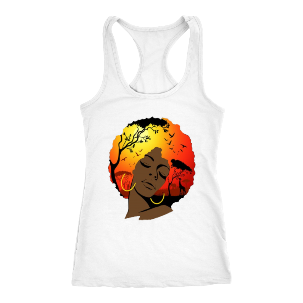 Afro Lady Tanks - Shop Sassy Chick