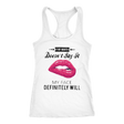DSI Lips Tank - Shop Sassy Chick