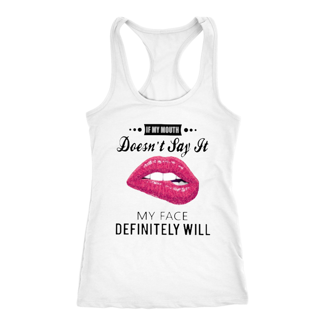 DSI Lips Tank - Shop Sassy Chick