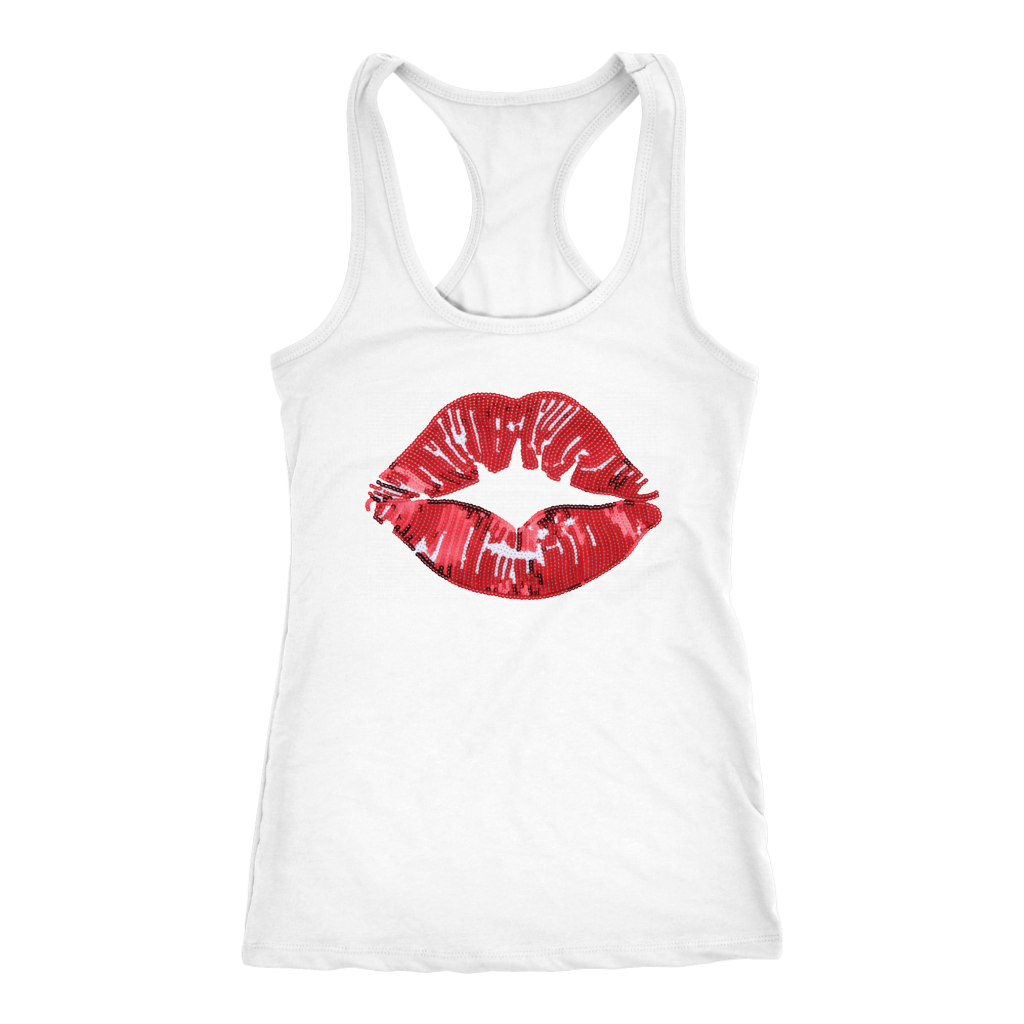 Red Lips Tank - Shop Sassy Chick