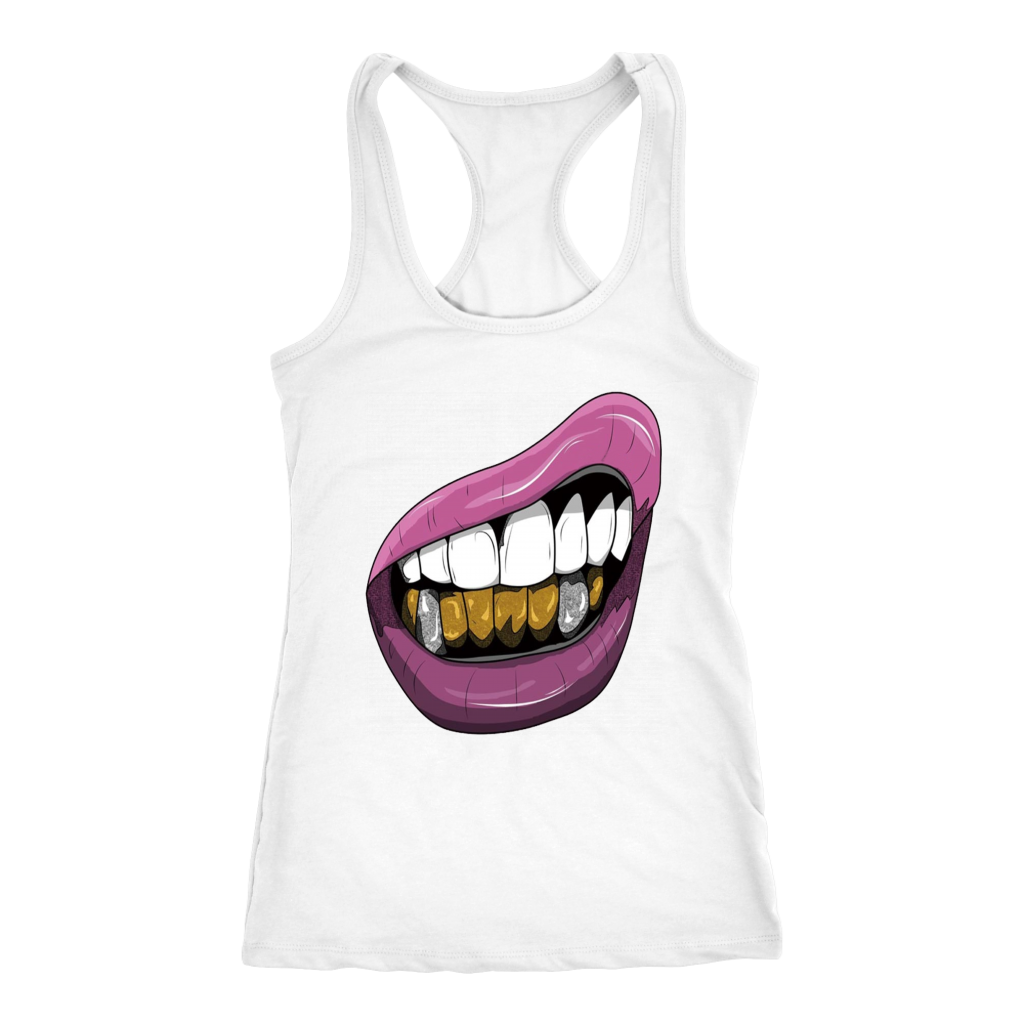 Purple Lips Tanks - Shop Sassy Chick