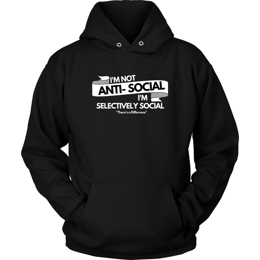 Anti Social Hoodies - Shop Sassy Chick