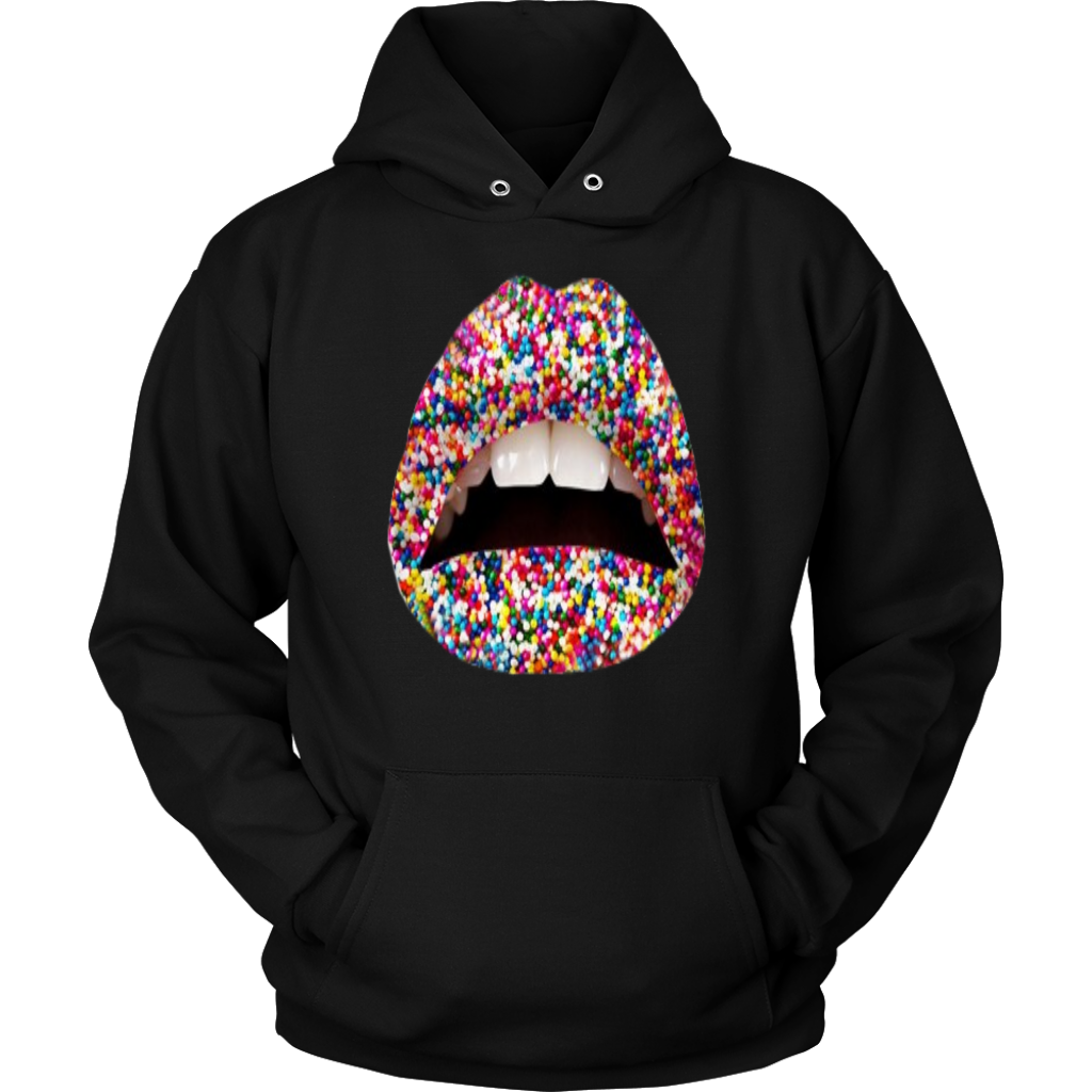 Sprinkles Lips Hoodies