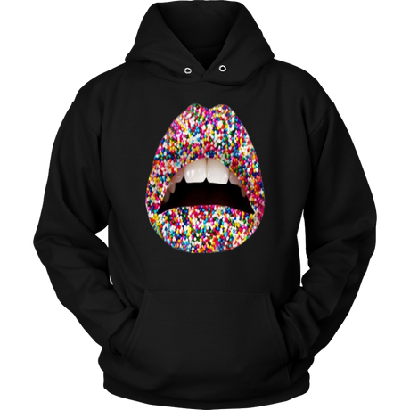 Sprinkles Lips Hoodies