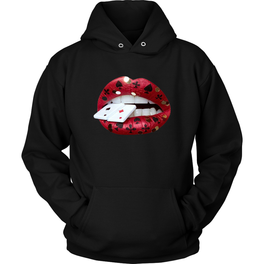Card Lips Hoodies - Shop Sassy Chick