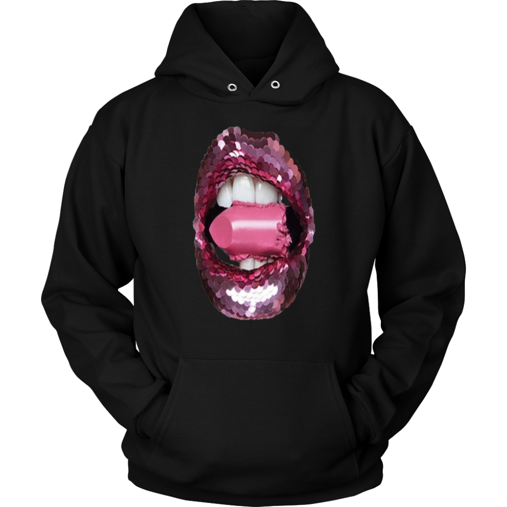 Glitter Lips Hoodies