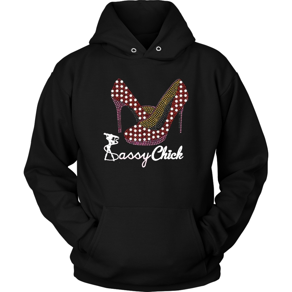 Sassy Chick Red Shoe Hoodie