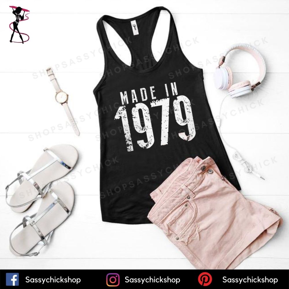 Made in 1979 Tanks - Shop Sassy Chick