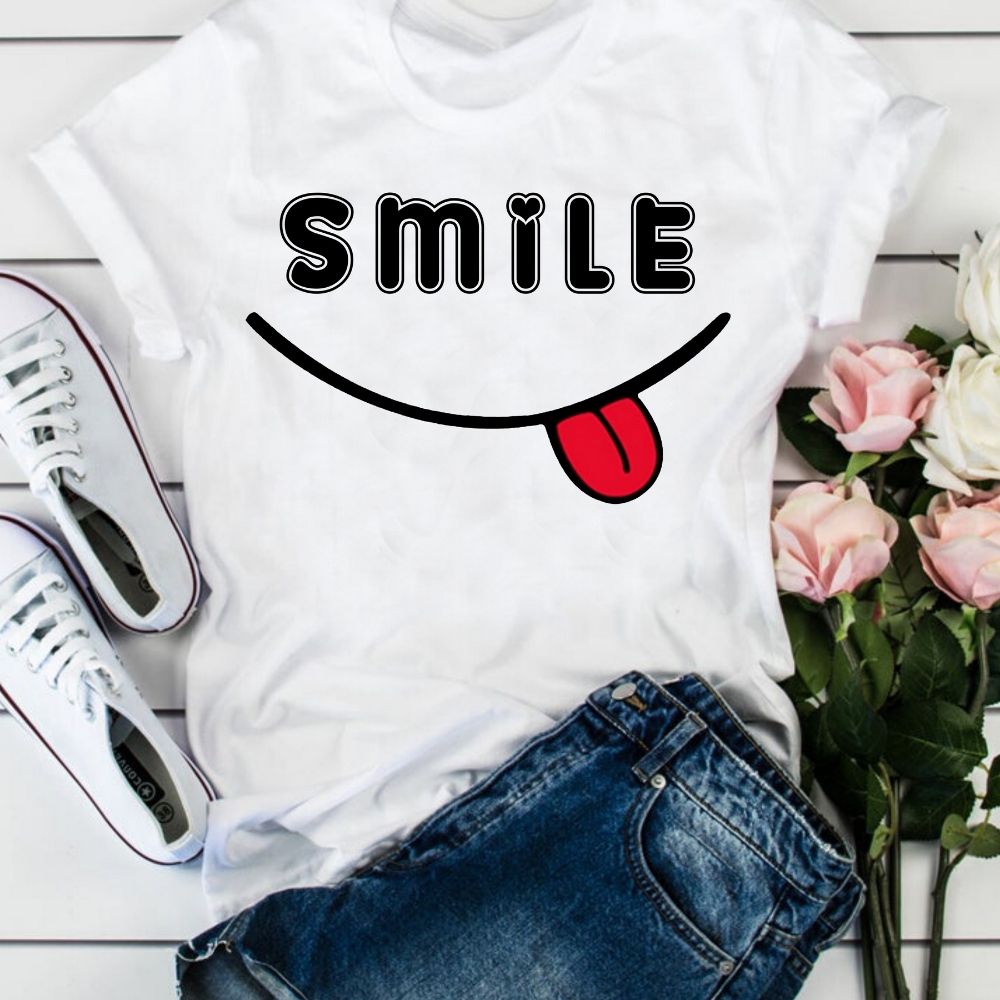SMILE T-Shirt - Shop Sassy Chick