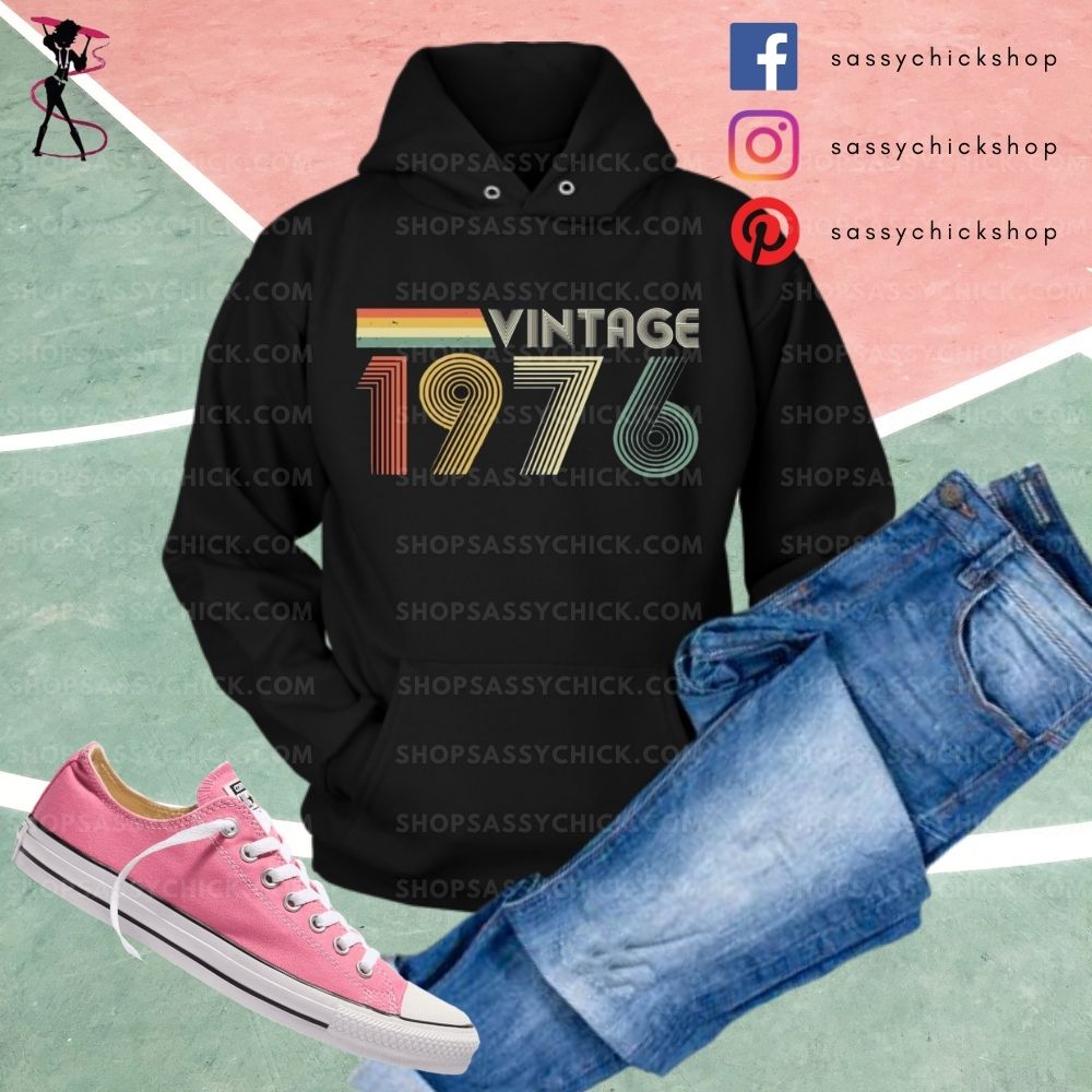 Vintage 1976 Hoodies
