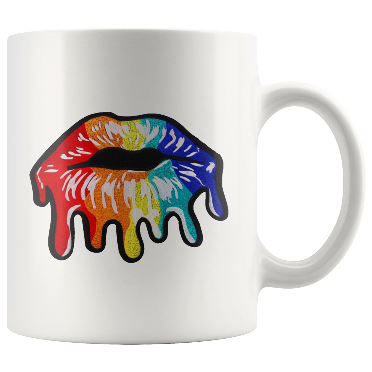 RNBW Lips Mugs - Shop Sassy Chick