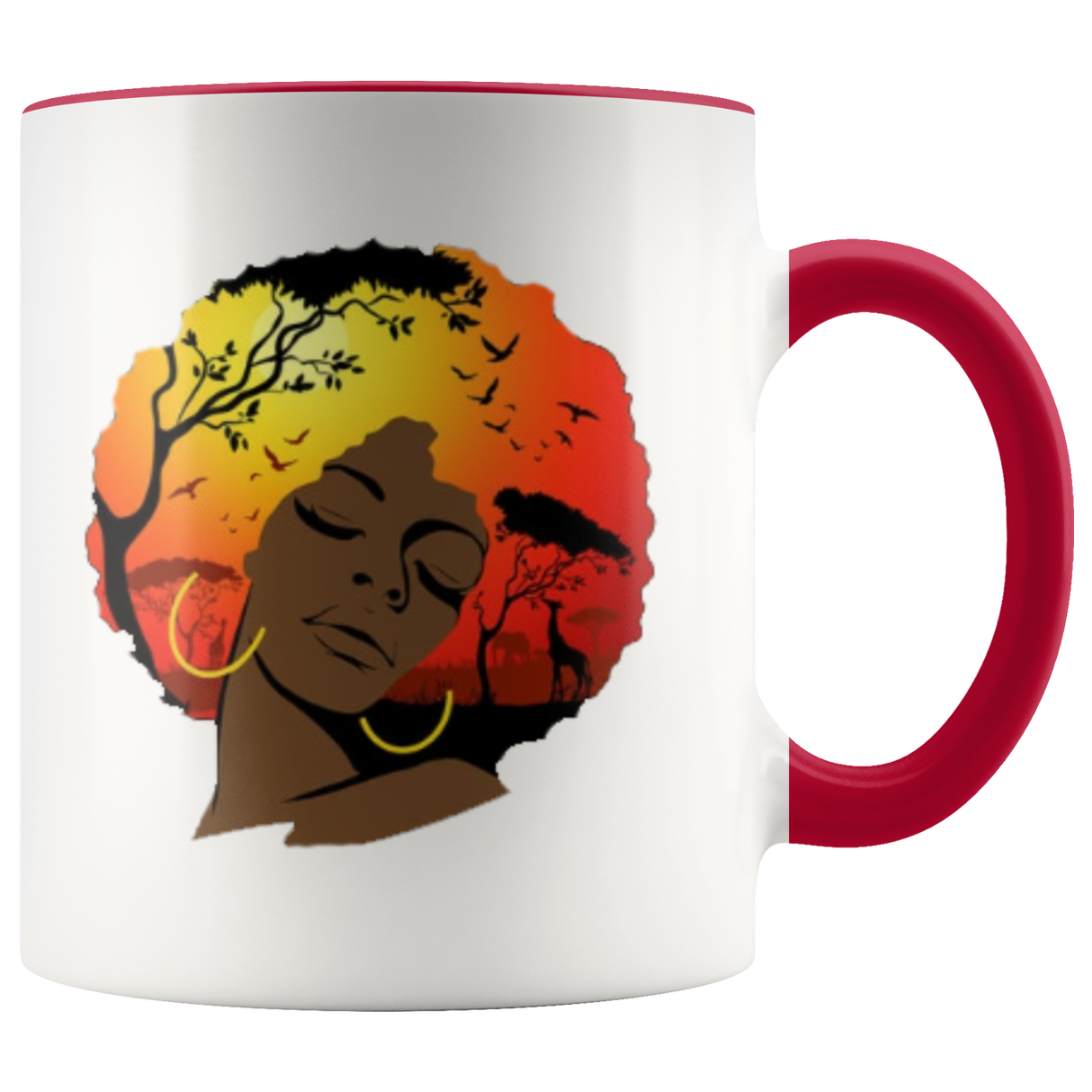 Afro Lady Mugs - Shop Sassy Chick
