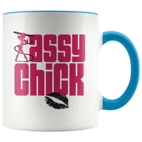 Mug Sassy Chick Coffee Mug - Blue | Shop Sassy Chick