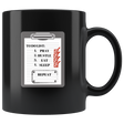 To Do List Mug Ceramic Black Mug | Shop Sassy Chick