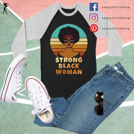 Strong Black Woman Long Sleeves - Shop Sassy Chick