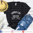 Super Cat V-Neck - Shop Sassy Chick