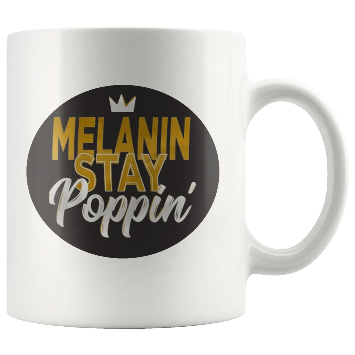 Melanin Stay Poppin' Coffee Mug - Shop Sassy Chick