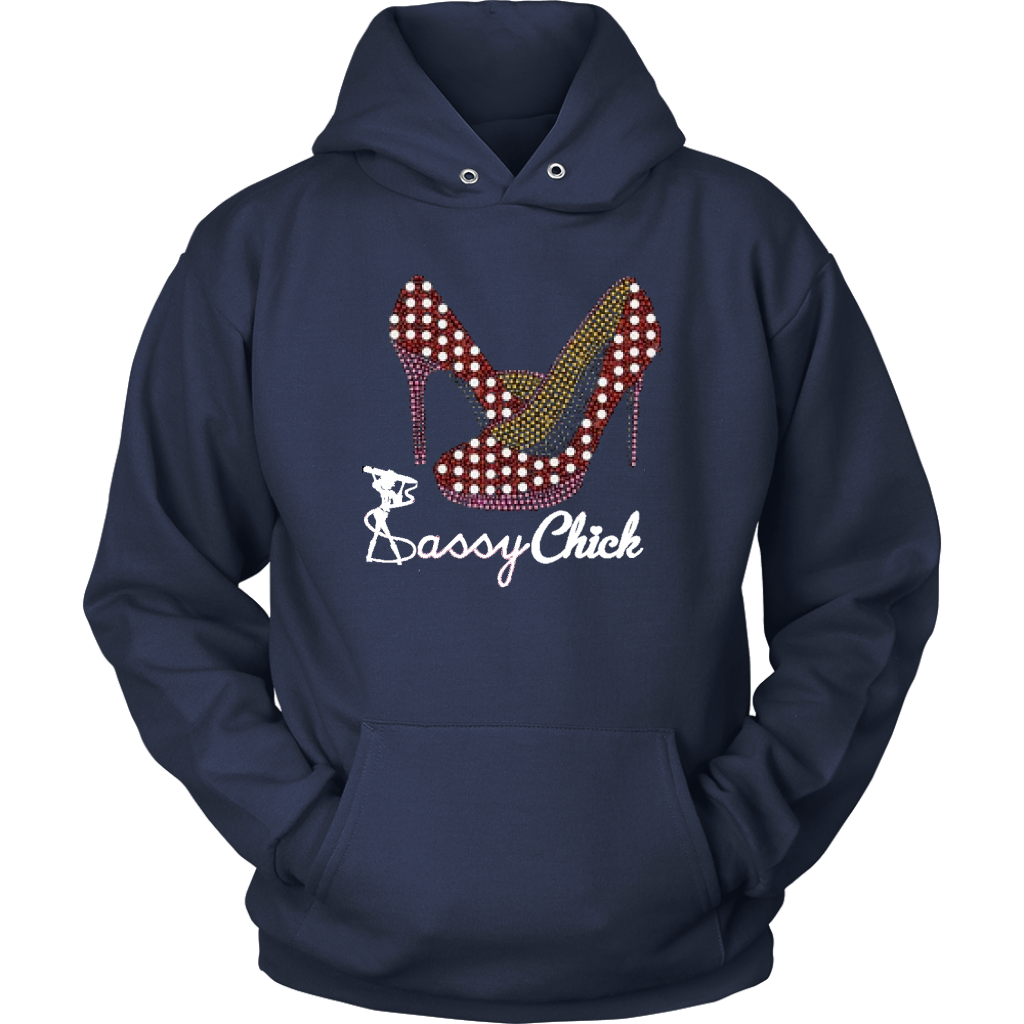 Sassy Chick Red Shoe Hoodie