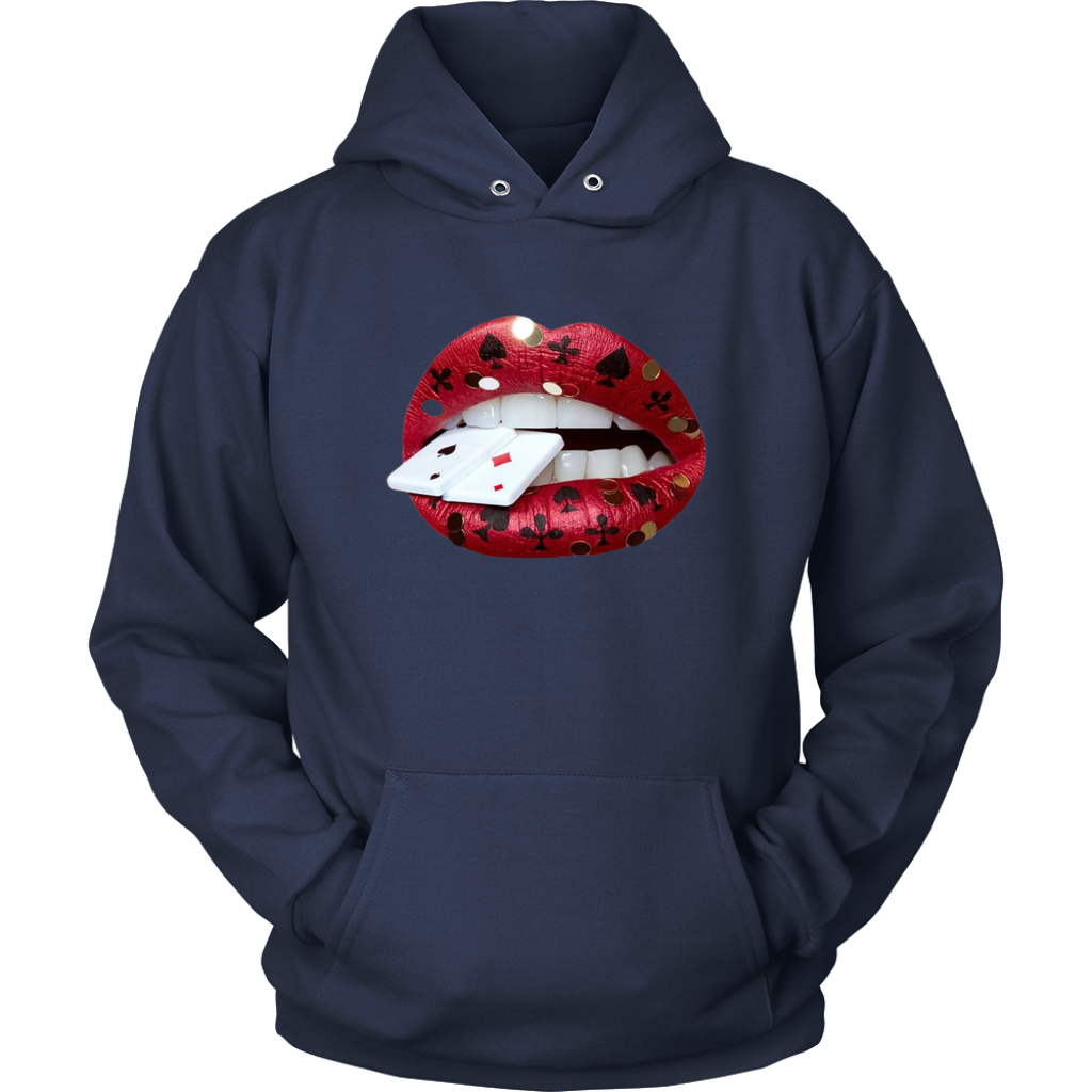 Card Lips Hoodies - Shop Sassy Chick