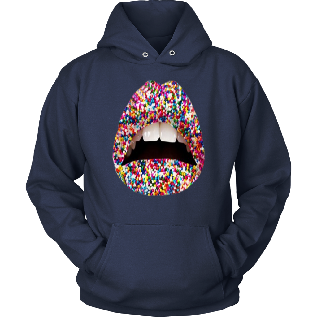 Sprinkles Lips Hoodies