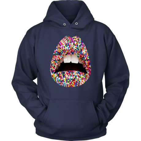 Sprinkles Lips Hoodies
