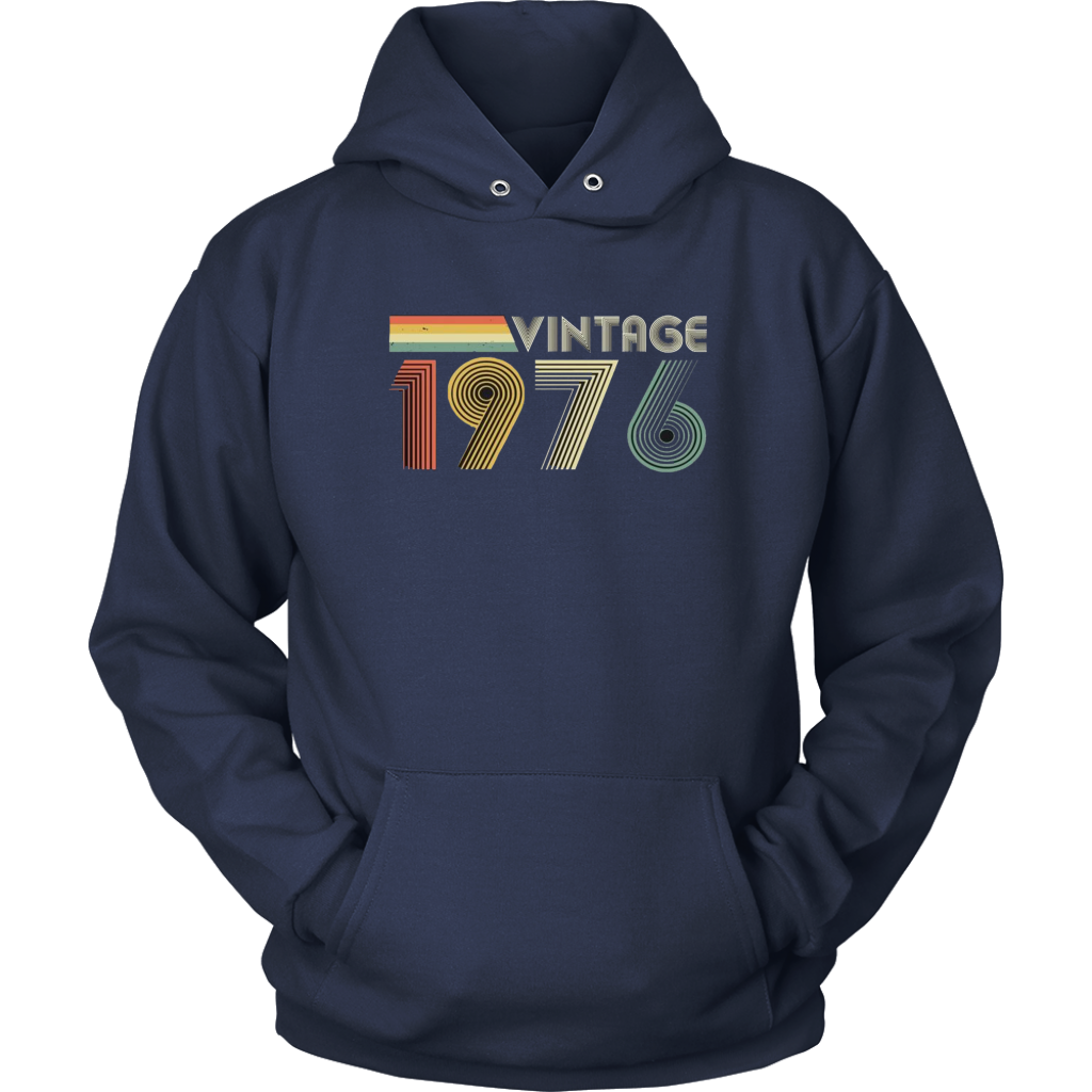 Vintage 1976 Hoodies