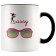 Sunglasses Mug Ceramic Accent Mug - Black | Shop Sassy Chick