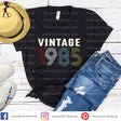 Vintage 1985 V-Neck - Shop Sassy Chick