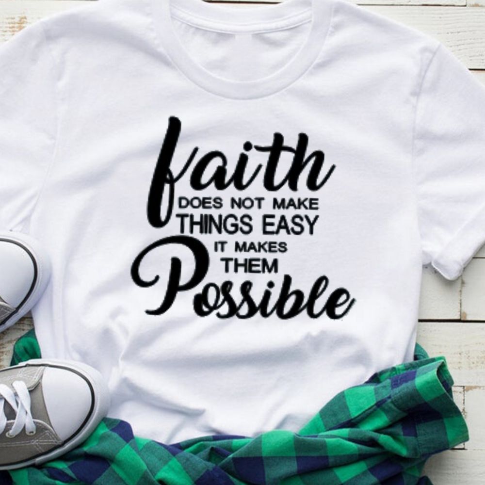 Faith  T-Shirt - Shop Sassy Chick