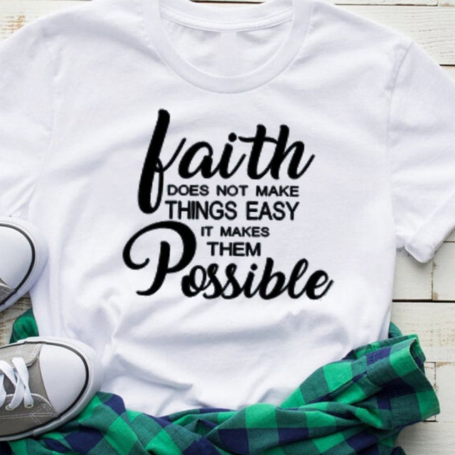 Faith  T-Shirt - Shop Sassy Chick