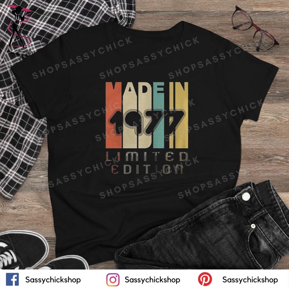 1977 Limited Edition T-Shirt - Shop Sassy Chick