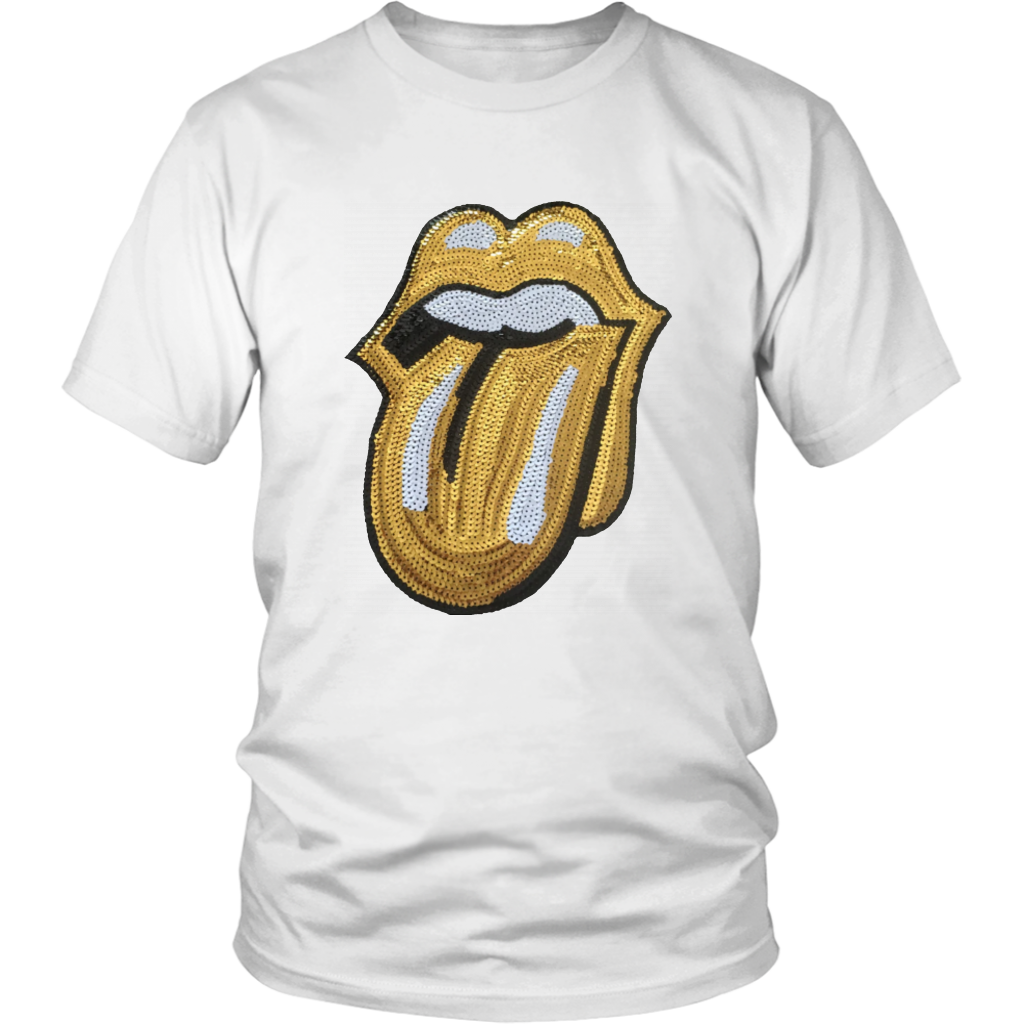 Yellow Lips T-Shirt - Shop Sassy Chick