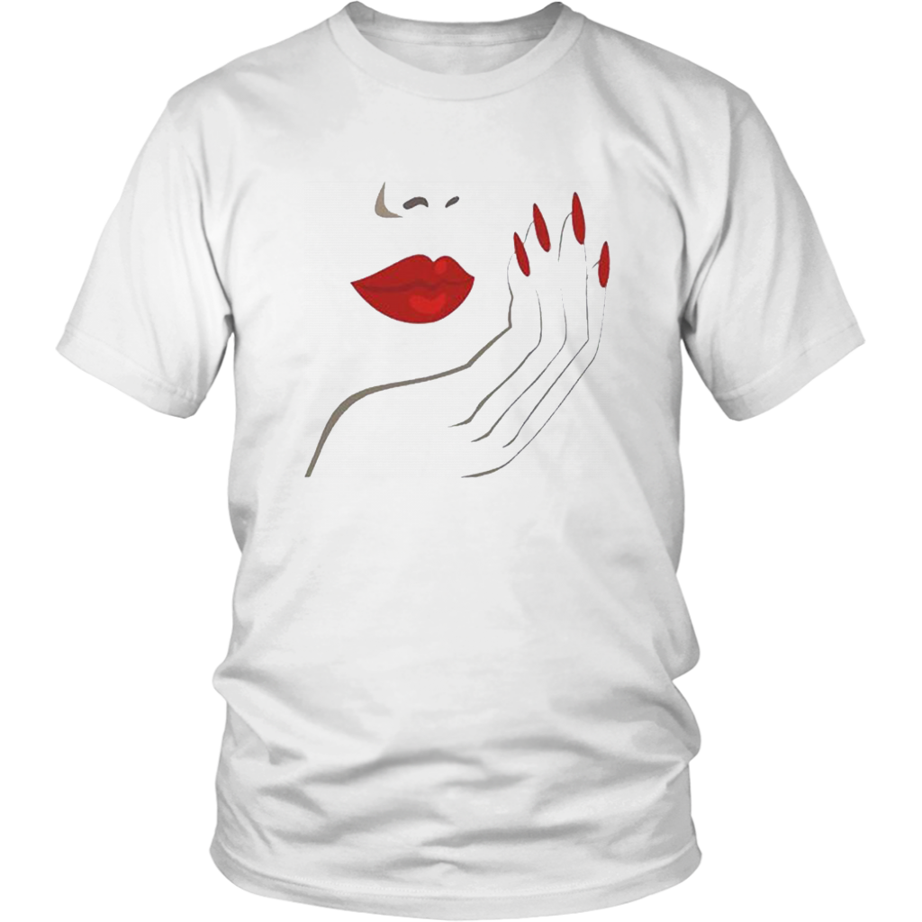 Lips And Nails T-Shirt - Shop Sassy Chick