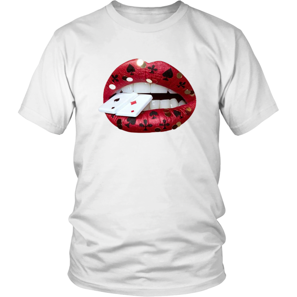 Card Lips T-Shirt - Shop Sassy Chick