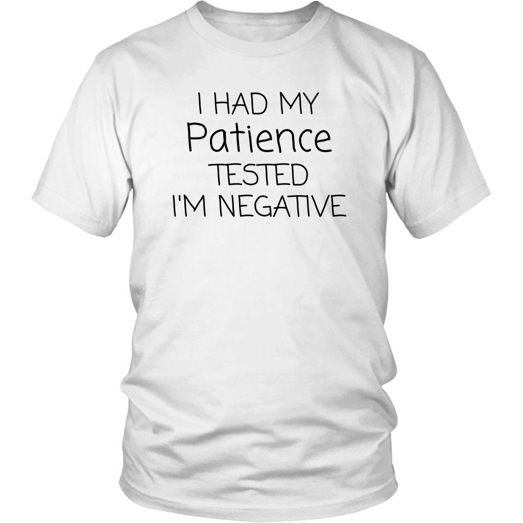 Patience T-Shirt - Shop Sassy Chick