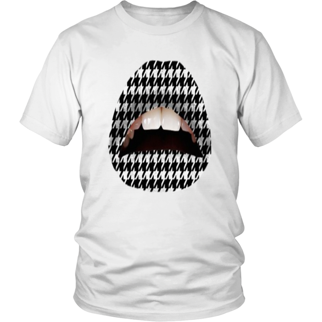 B&W Lips T-Shirt - Shop Sassy Chick