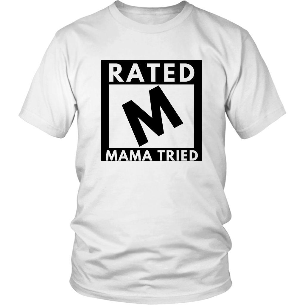 Rated Mom T-Shirt 1 - Shop Sassy Chick