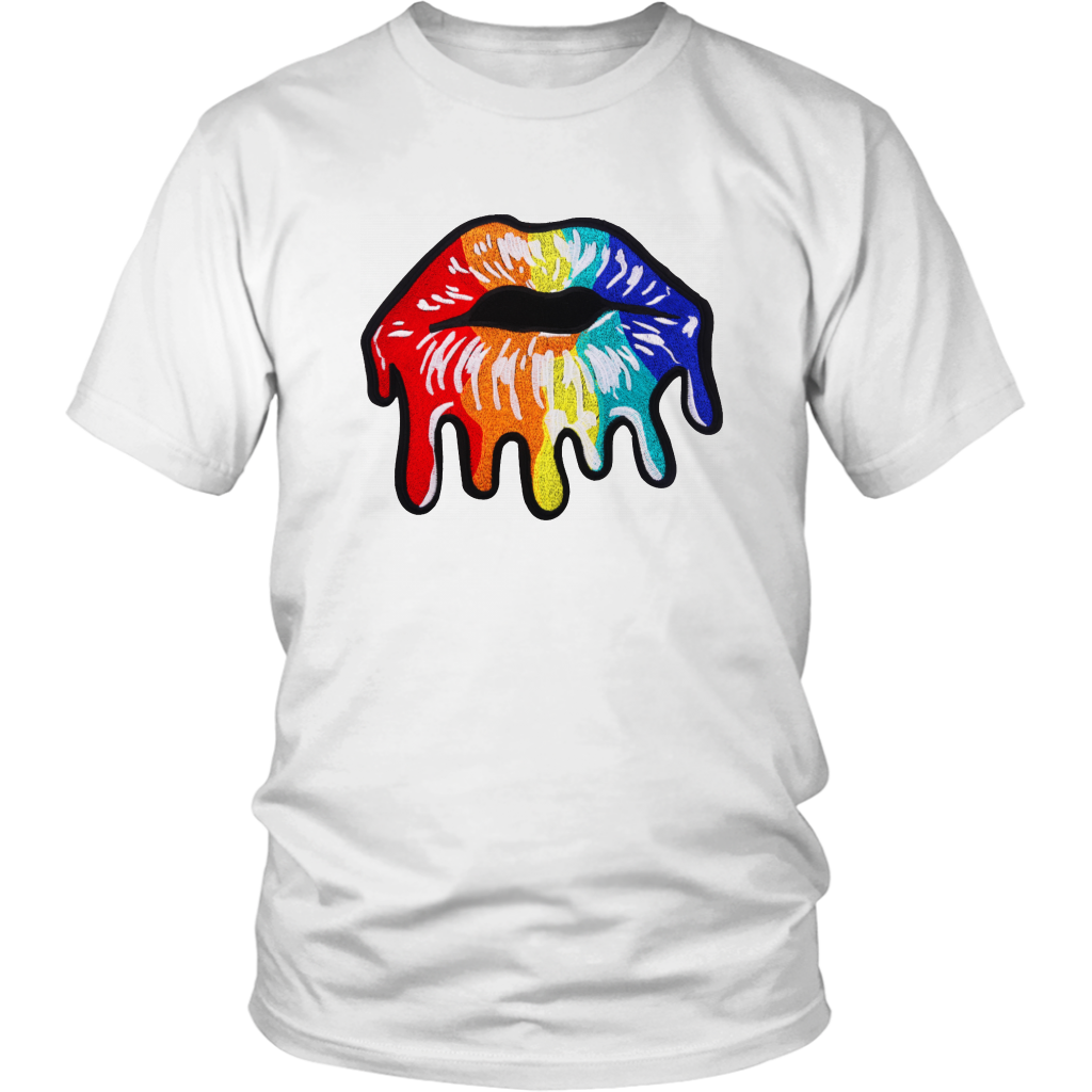 RNBW Lips T-Shirt - Shop Sassy Chick