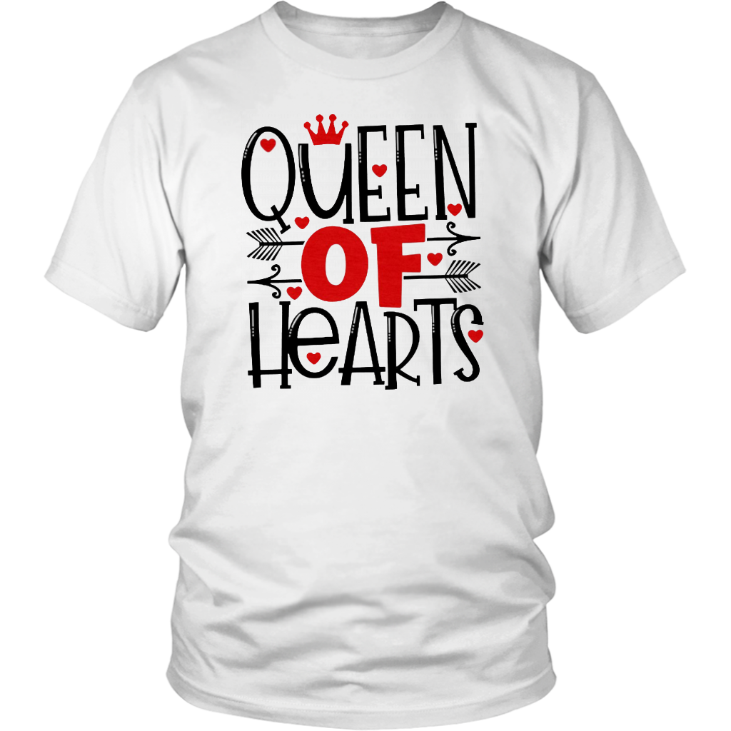 Queen Of Hearts T-Shirt - Shop Sassy Chick