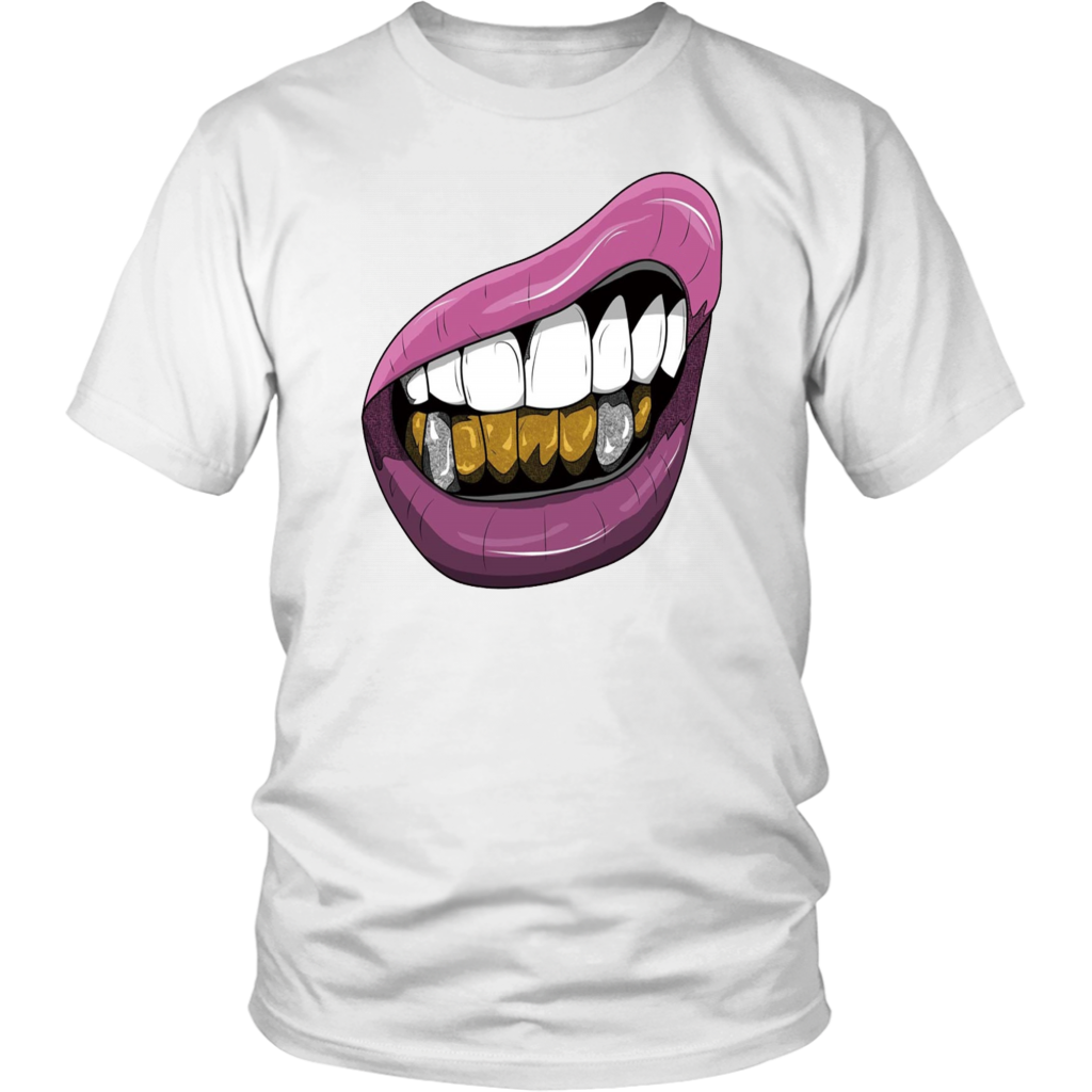Purple Lips T-Shirt - Shop Sassy Chick