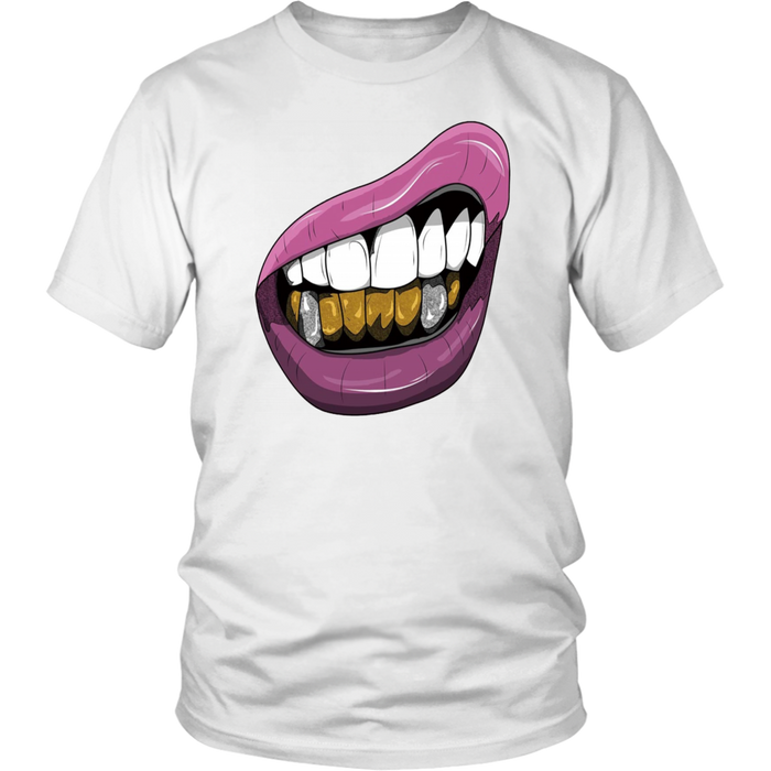 Purple Lips T-Shirt - Shop Sassy Chick