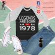 Legends Are Born Long Sleeves - Shop Sassy Chick